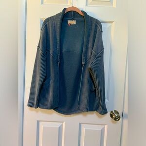 Anthropology open sweater jacket